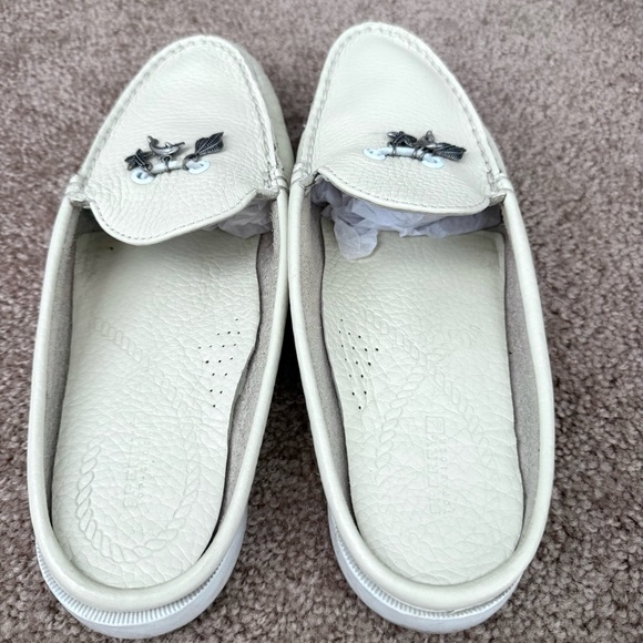 Sperry Top-Sider Slip-On Leather Seaside Charm Mules Flat - Picture 3 of 10
